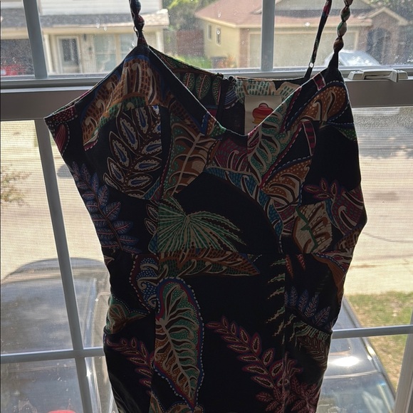 FARM Rio Black Multicolor Mini Dress - Picture 4 of 6